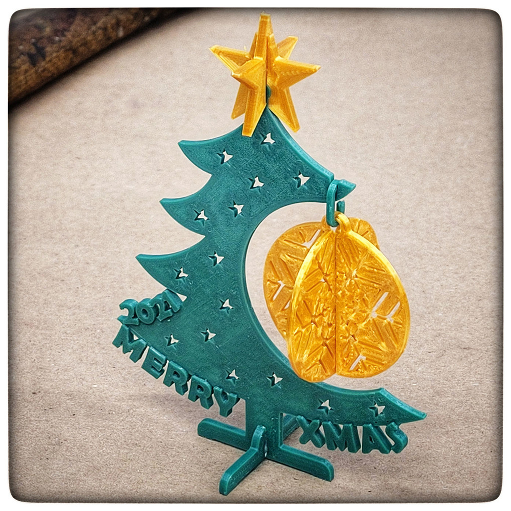 Christmas Tree Ornament Gift Card