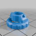 Rubber semi flat performance tip 3D model
