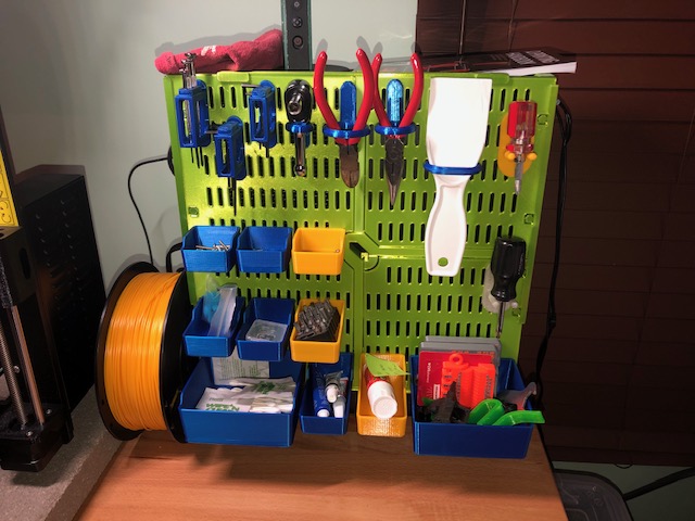 Desktop CPU Case Utility Tool Holder