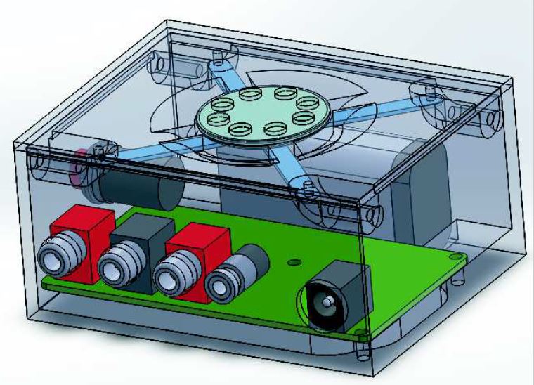 Caja para Oscilador Morse