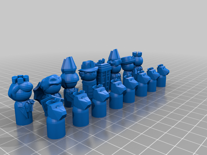 Classic Doctor Who Chess 2019