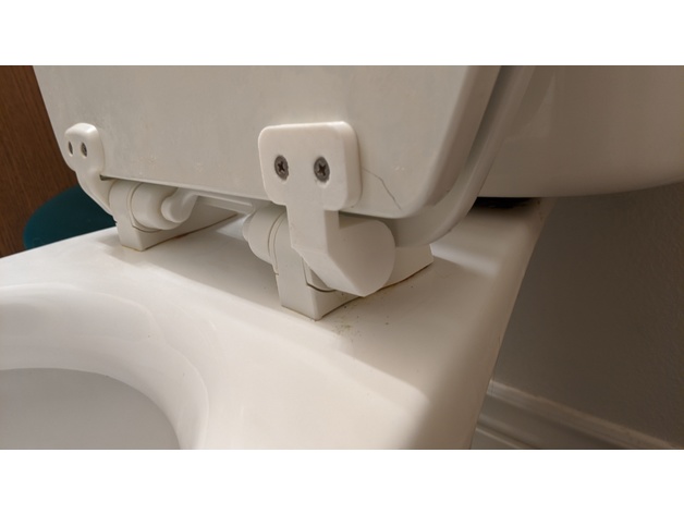 Toilet Seat Hinge Next Step Bemis By Jedadoo Thingiverse - Bemis Nextstep Toilet Seat Hinge