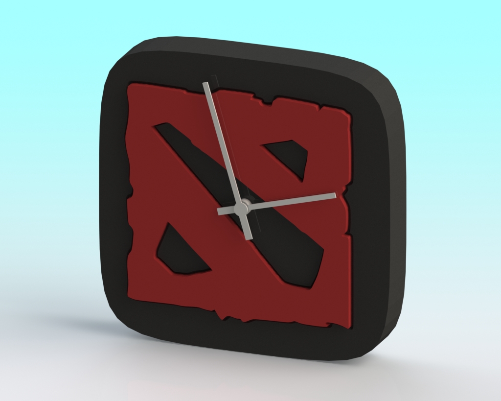 DOTA 2 wall clock