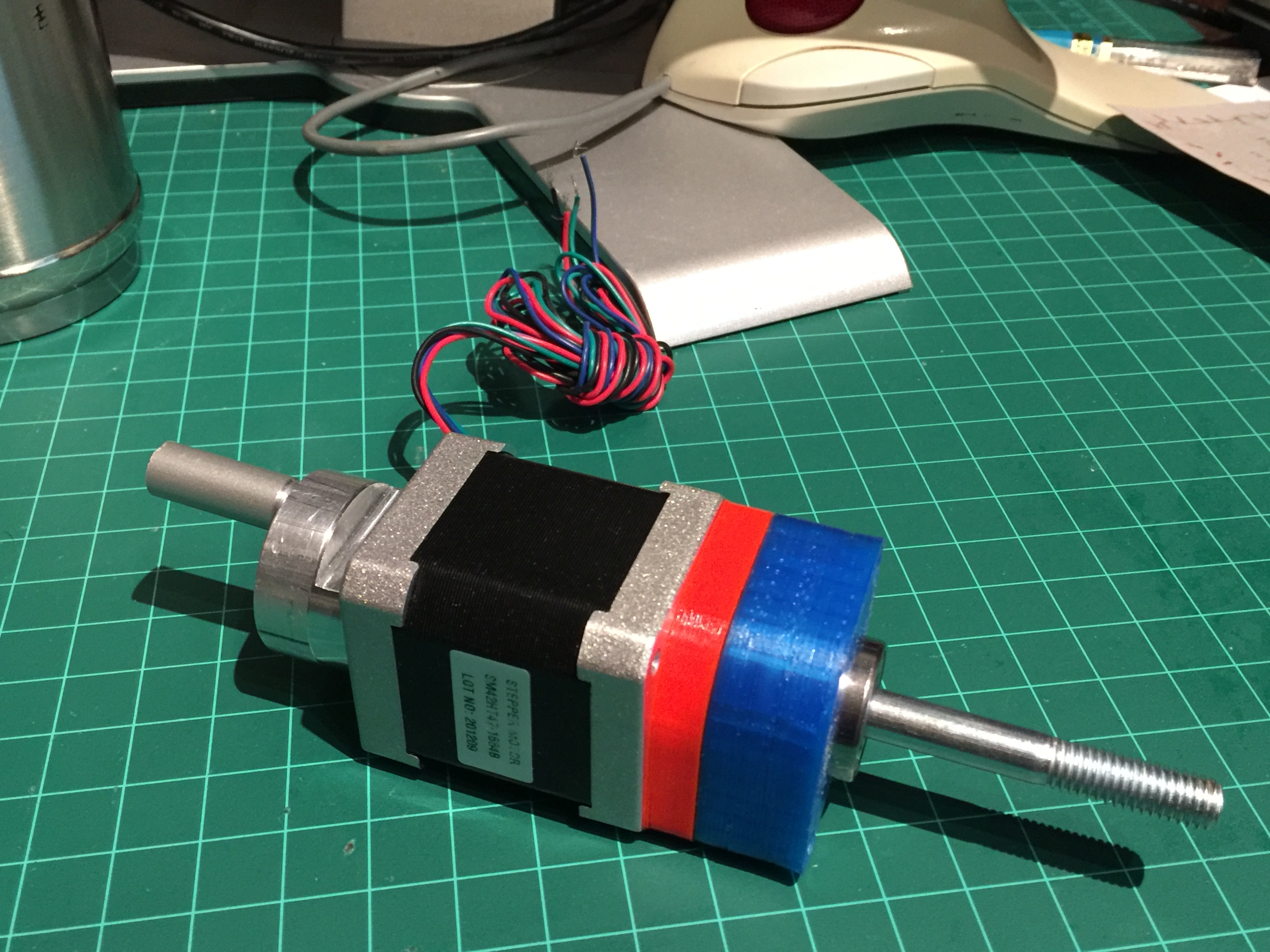 144:1 Cycloidal GearBox for_NEMA17_stepper_motor