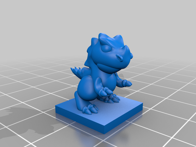 Chibi Spiked Carnosaur
