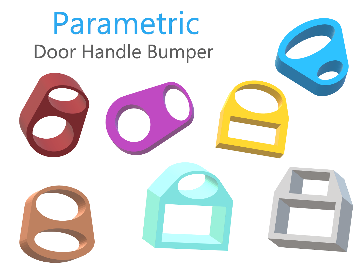 Parametric Door Handle Bumper