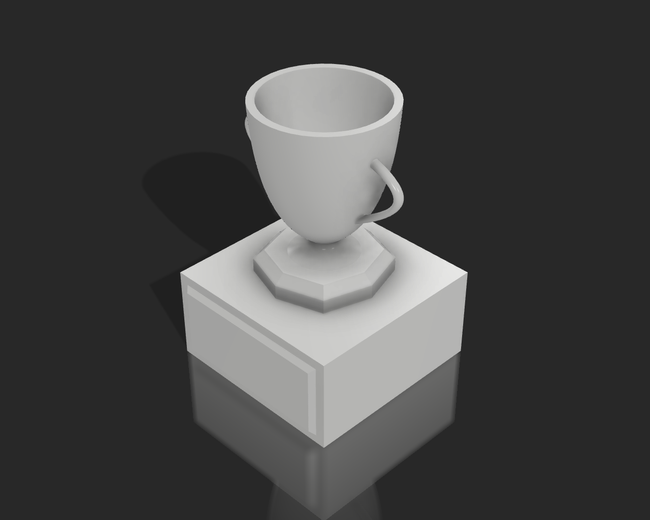 Blank trophy
