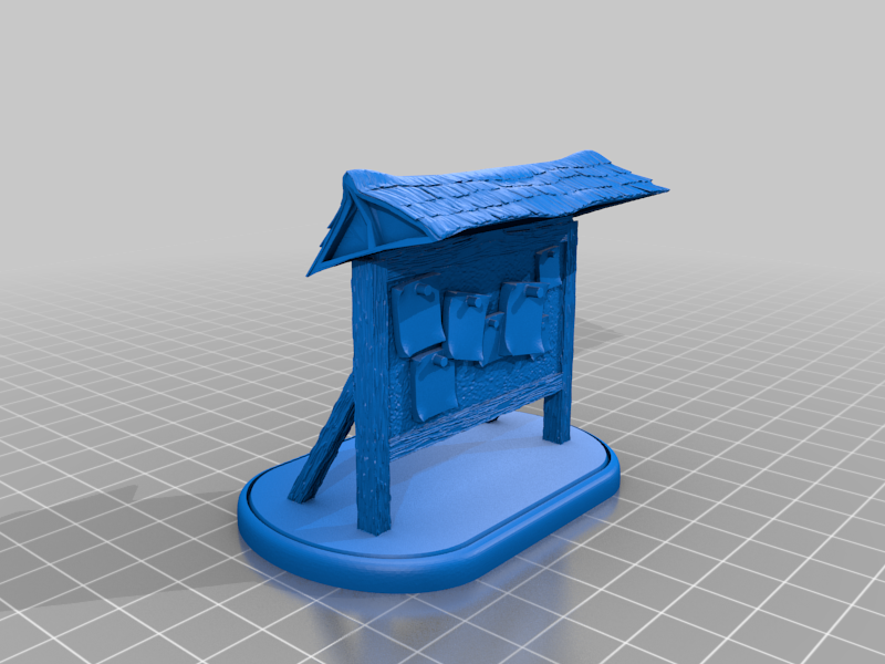 Quest Board  3D model
