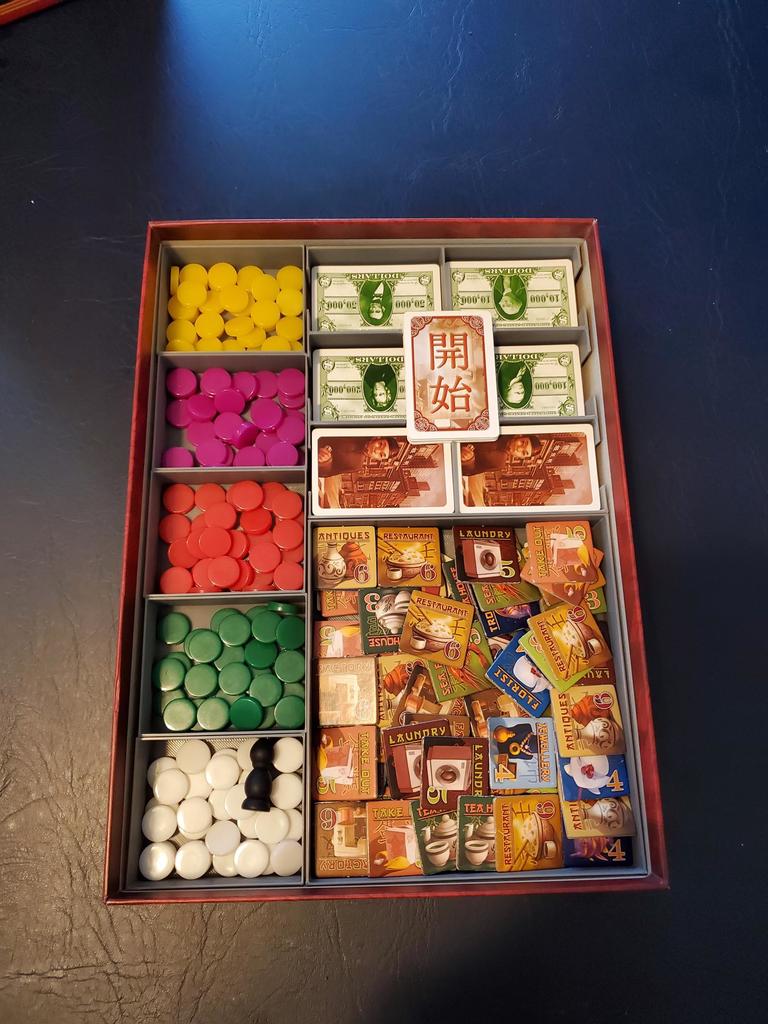 Chinatown Board Game Insert