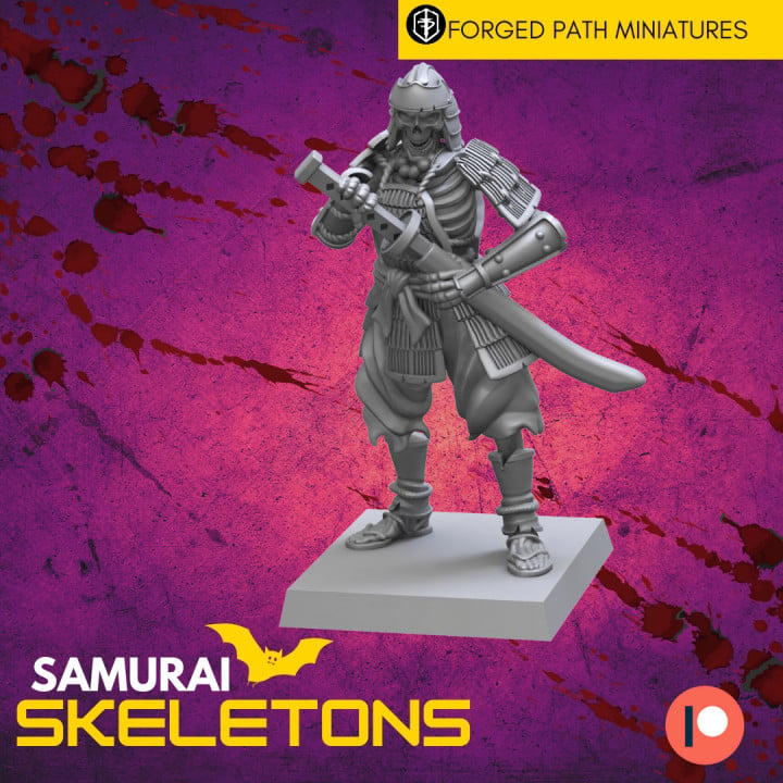 Undead Samurai Skeleton Warrior