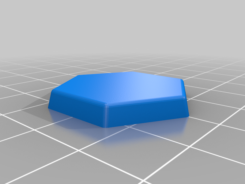1 Inch Hex Base - Plain