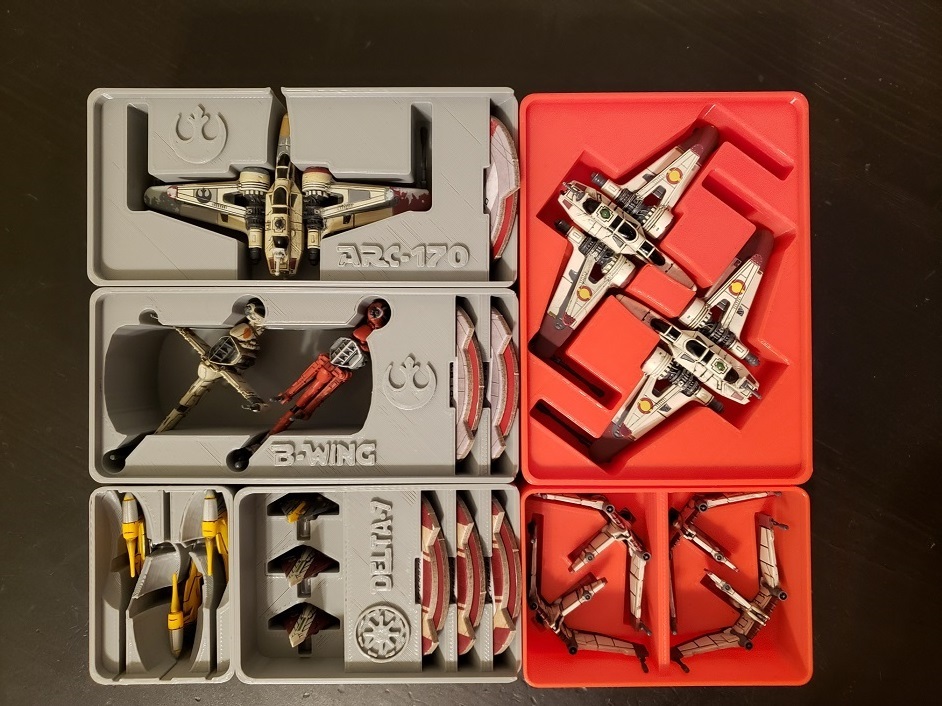 X-Wing Bins for Stanley Storage Containers