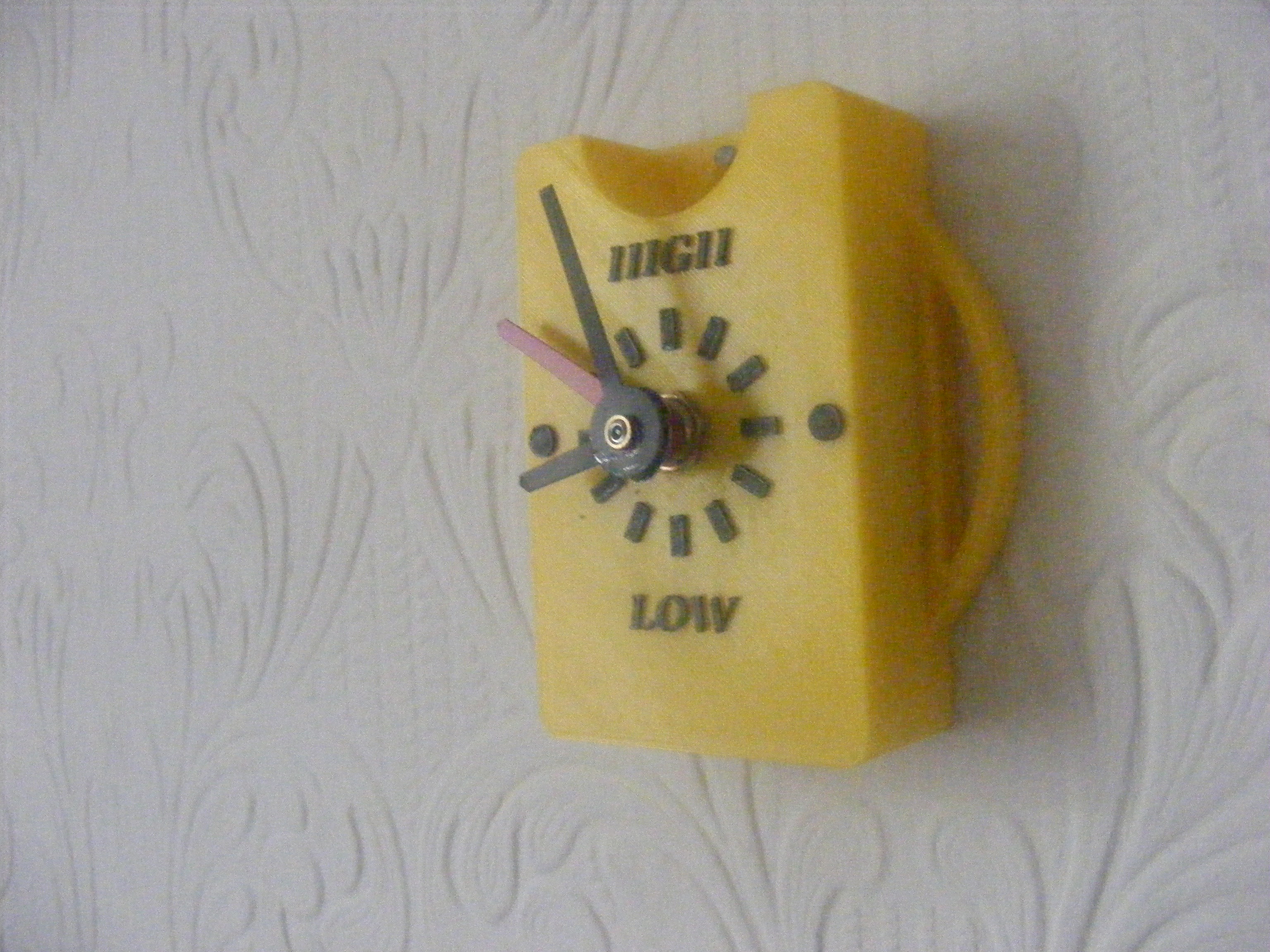 combination time and tide wall clock (printed)