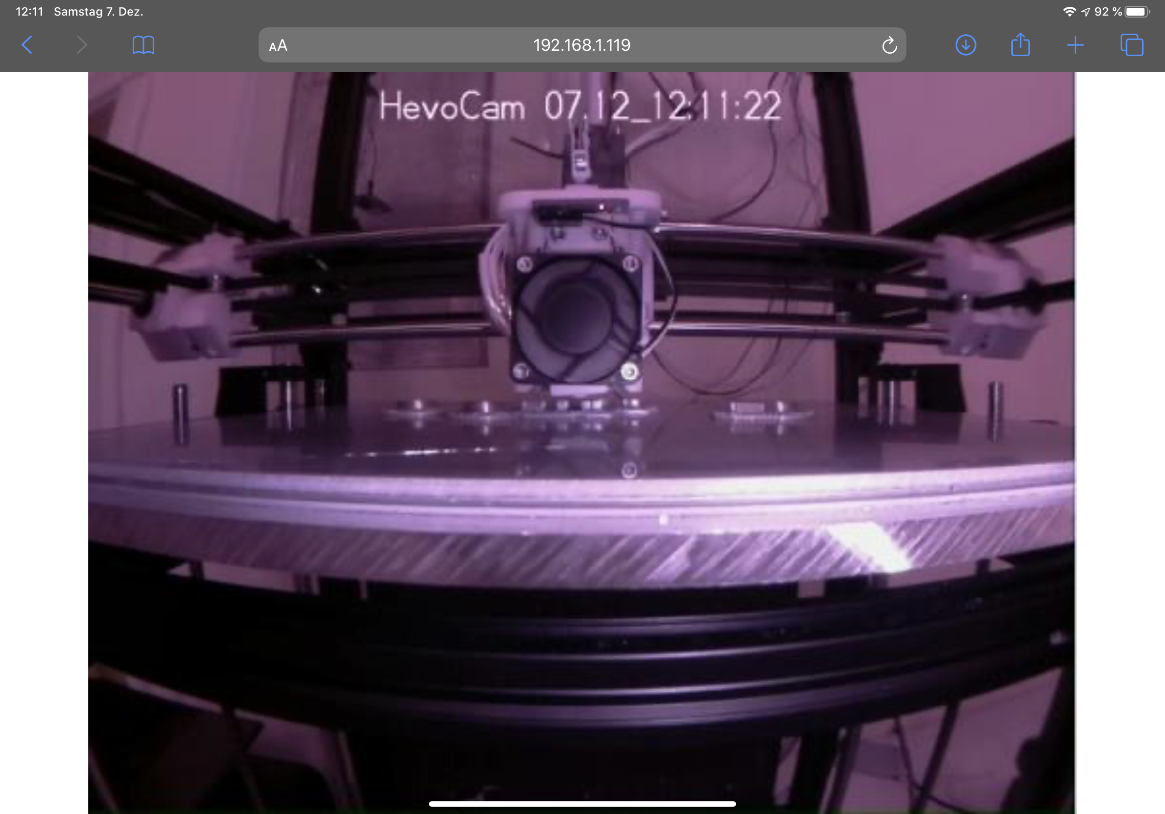 HyperCube HEVO Raspberry-Fisheye-Camera-Holder