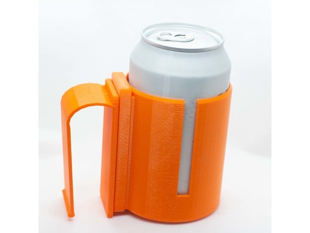 3-D printed can holder