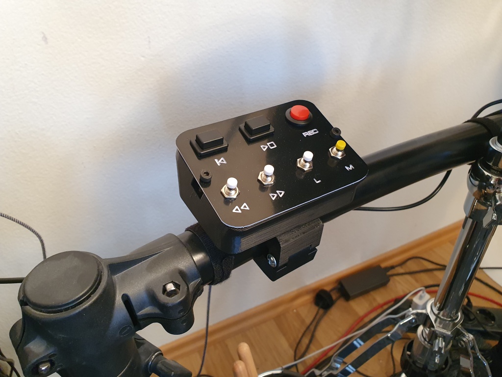 Button Box for Roland E-Drum Racks