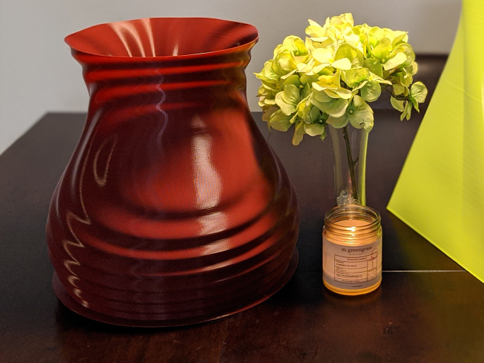 Belly Ripple Wave Vase