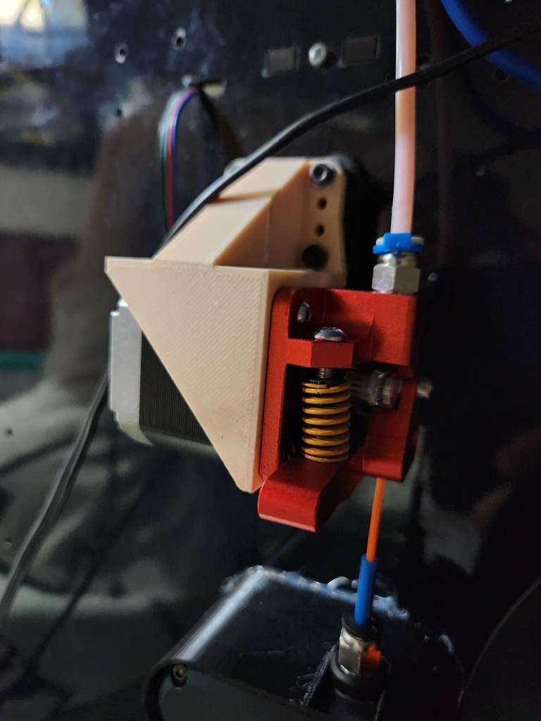 Mount for Dual Gear Extruder for GTMAX Core A1 v1