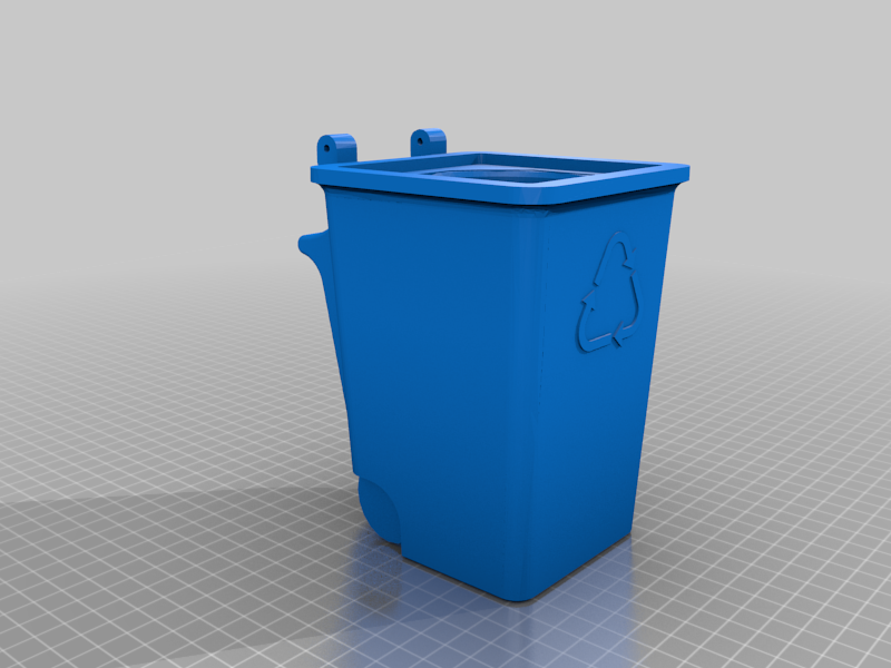 Trash can can holder