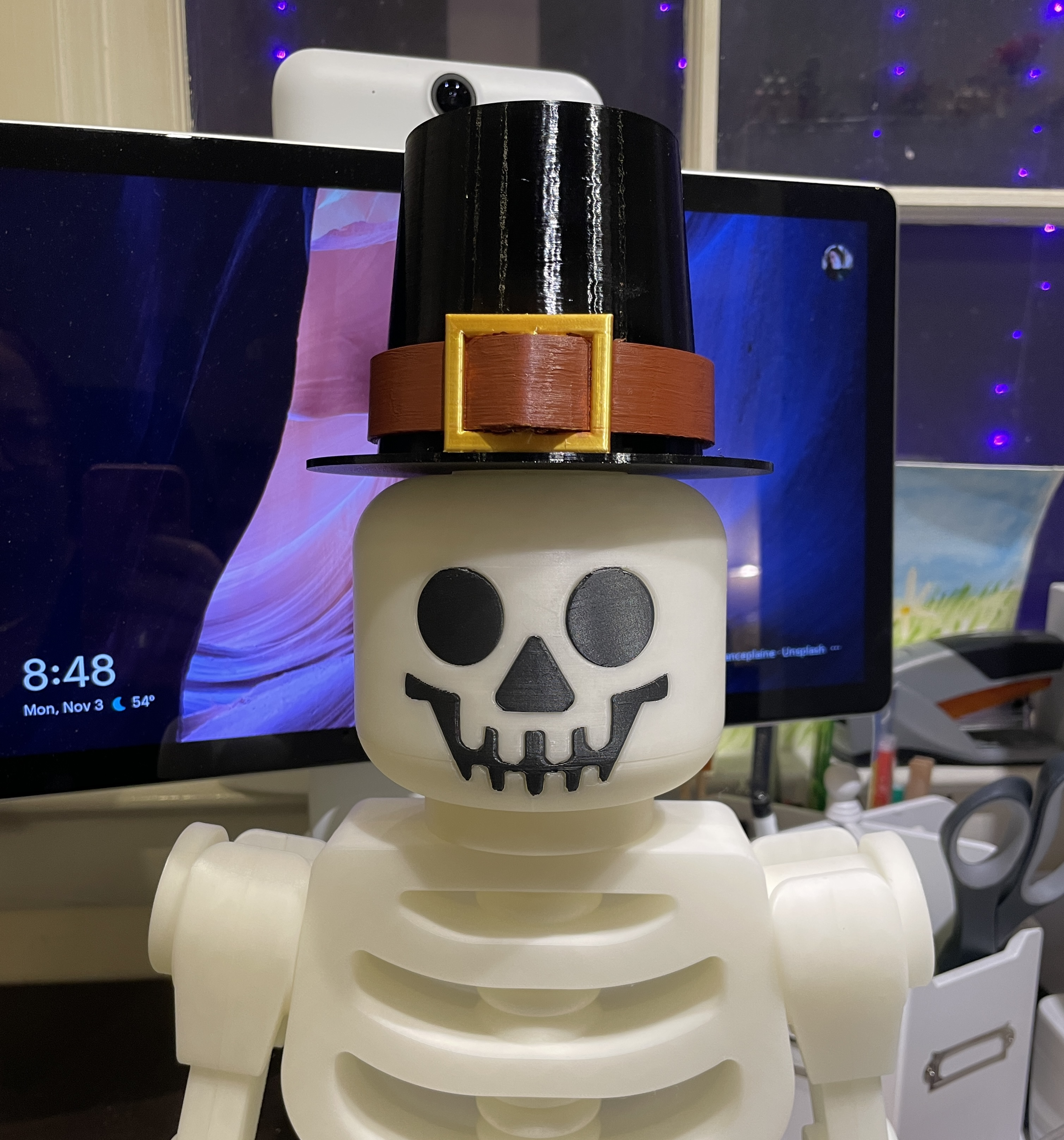 Giant LEGO Pilgrim Hat