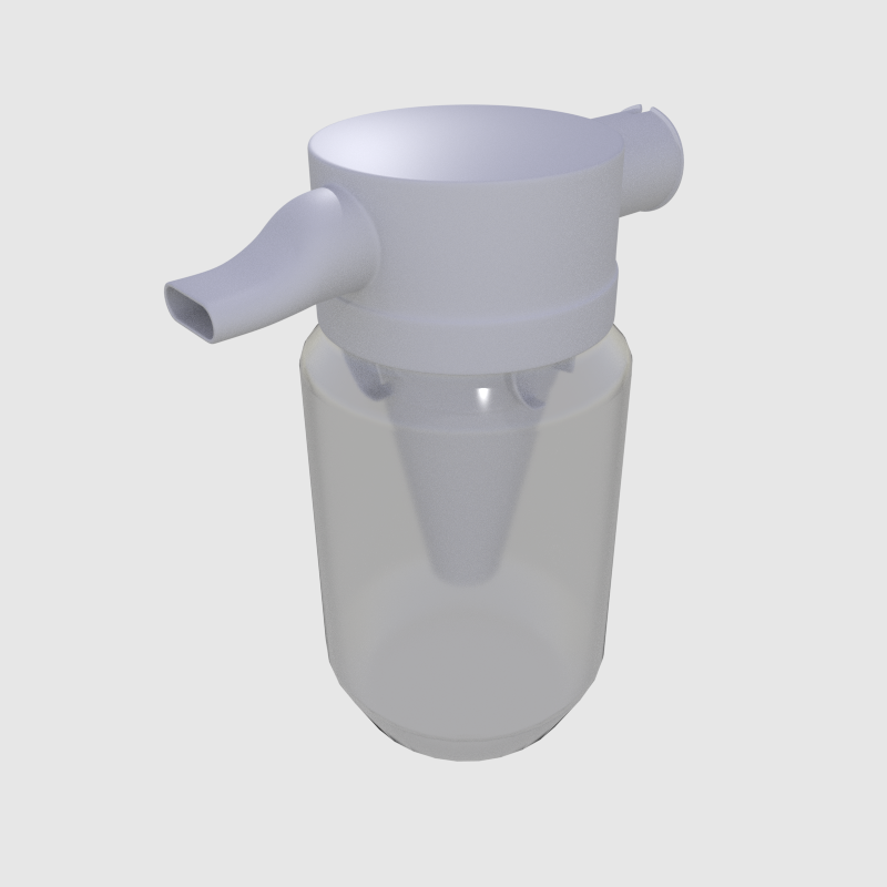 PB-Jar Vacuum Collection Cyclone