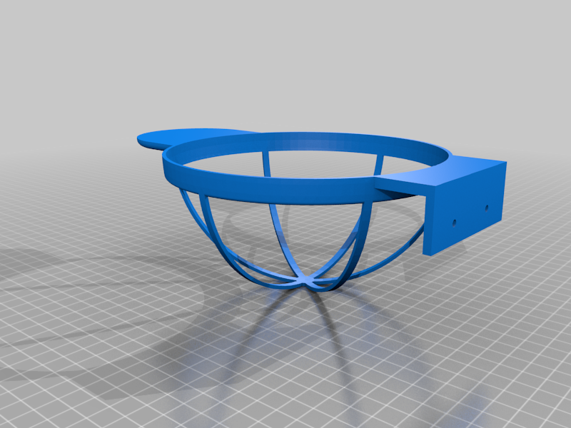 Basecap cap wall mount