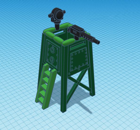 GI Joe Watch Tower