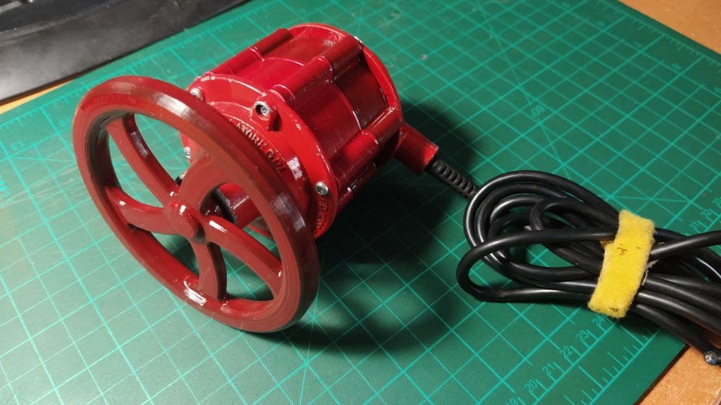 Planetary Reduction Potensiometer with Valve Wheel