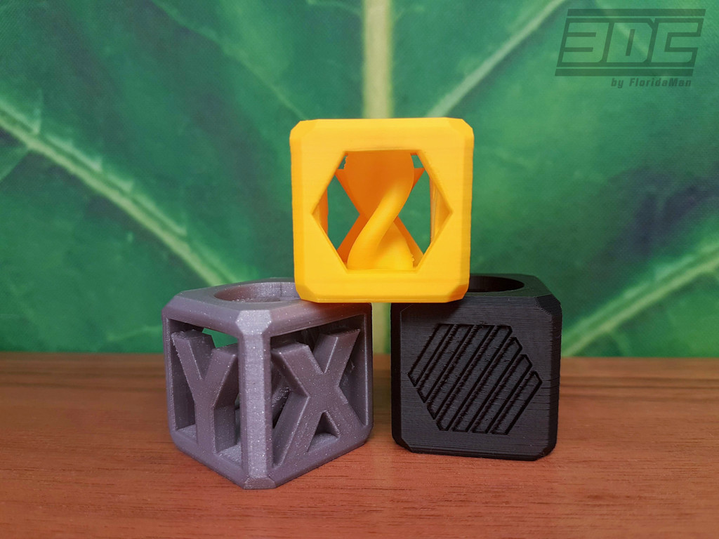 Helix Test Cube / Filament Sample / XYZ Calibration