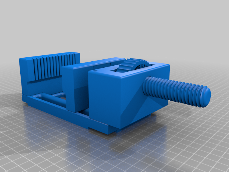 Simple Bench Vice (90mm open jaw)