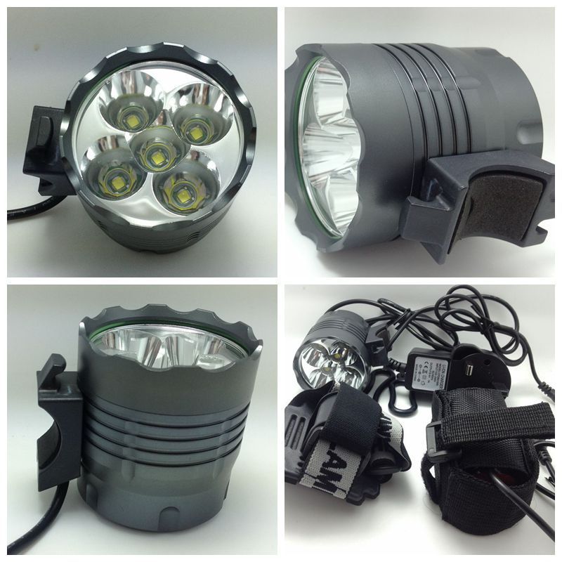 Bike Light Base for 6000Lumen Cree LED Light