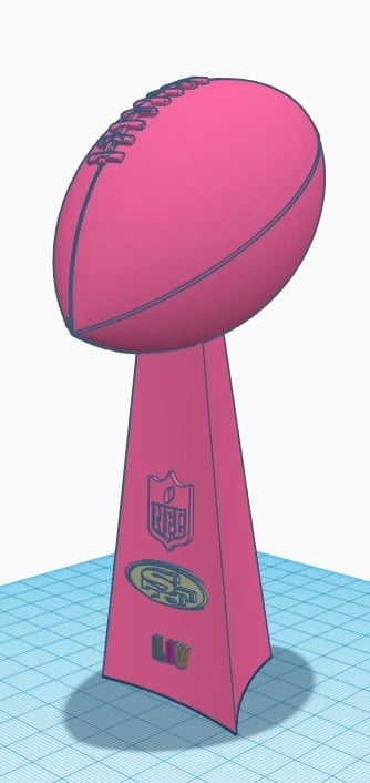 Lombardi Trophy 49ers edition