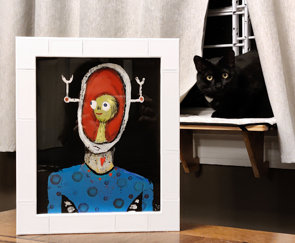 Snap-Together Modular Picture Frame - Fits Any Size Picture