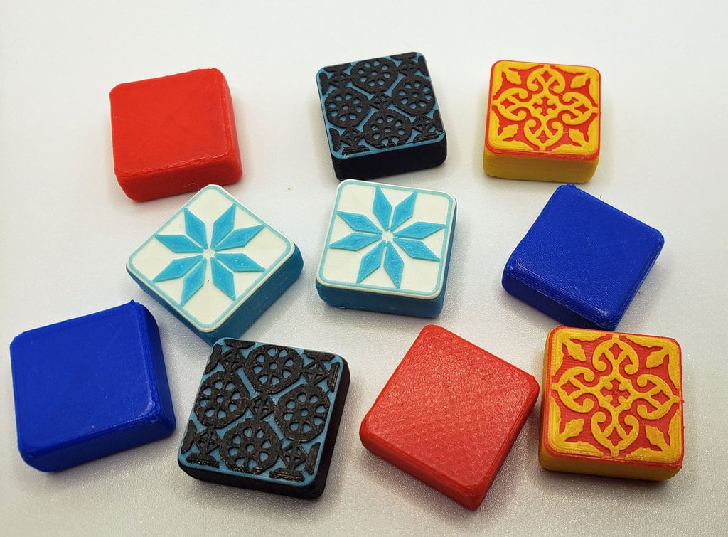 RifRaf Azul Tile Game