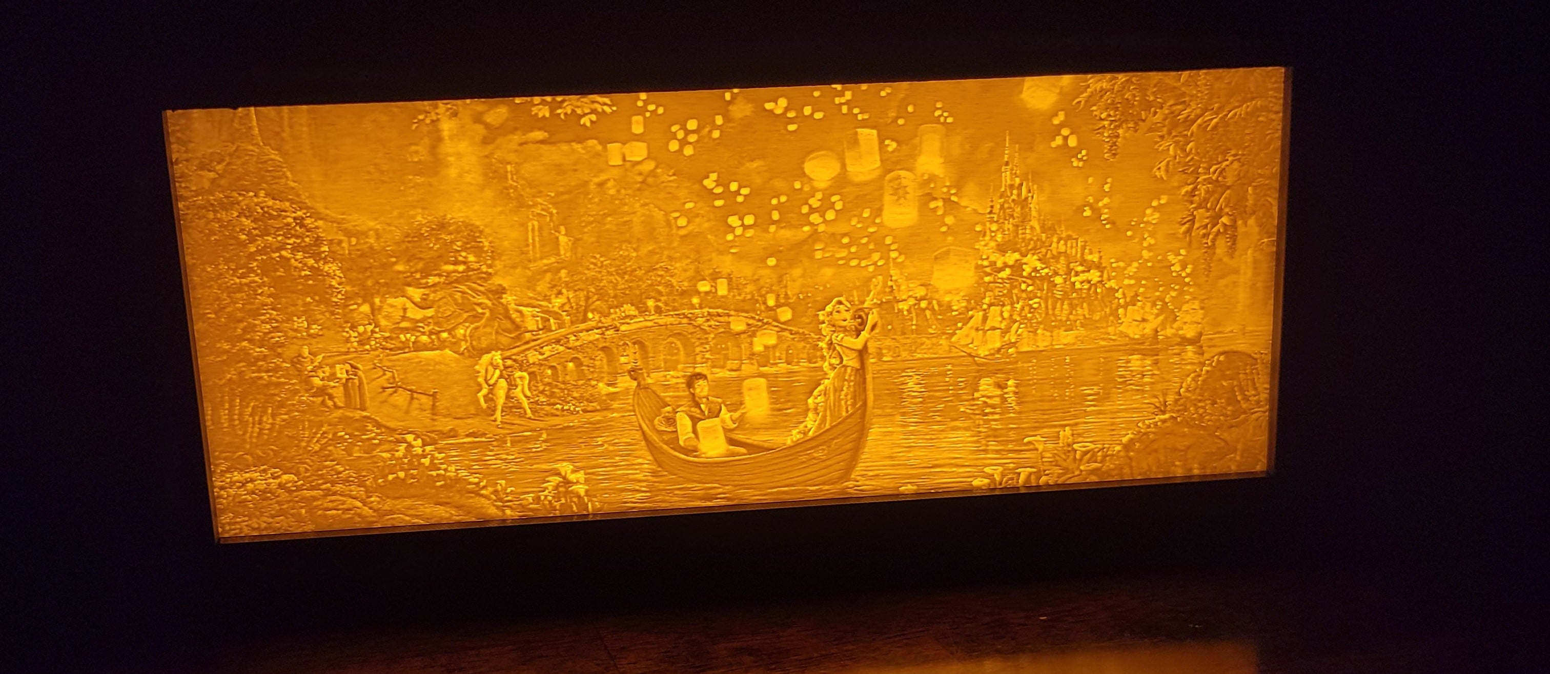 Tangled Lithophane Frame