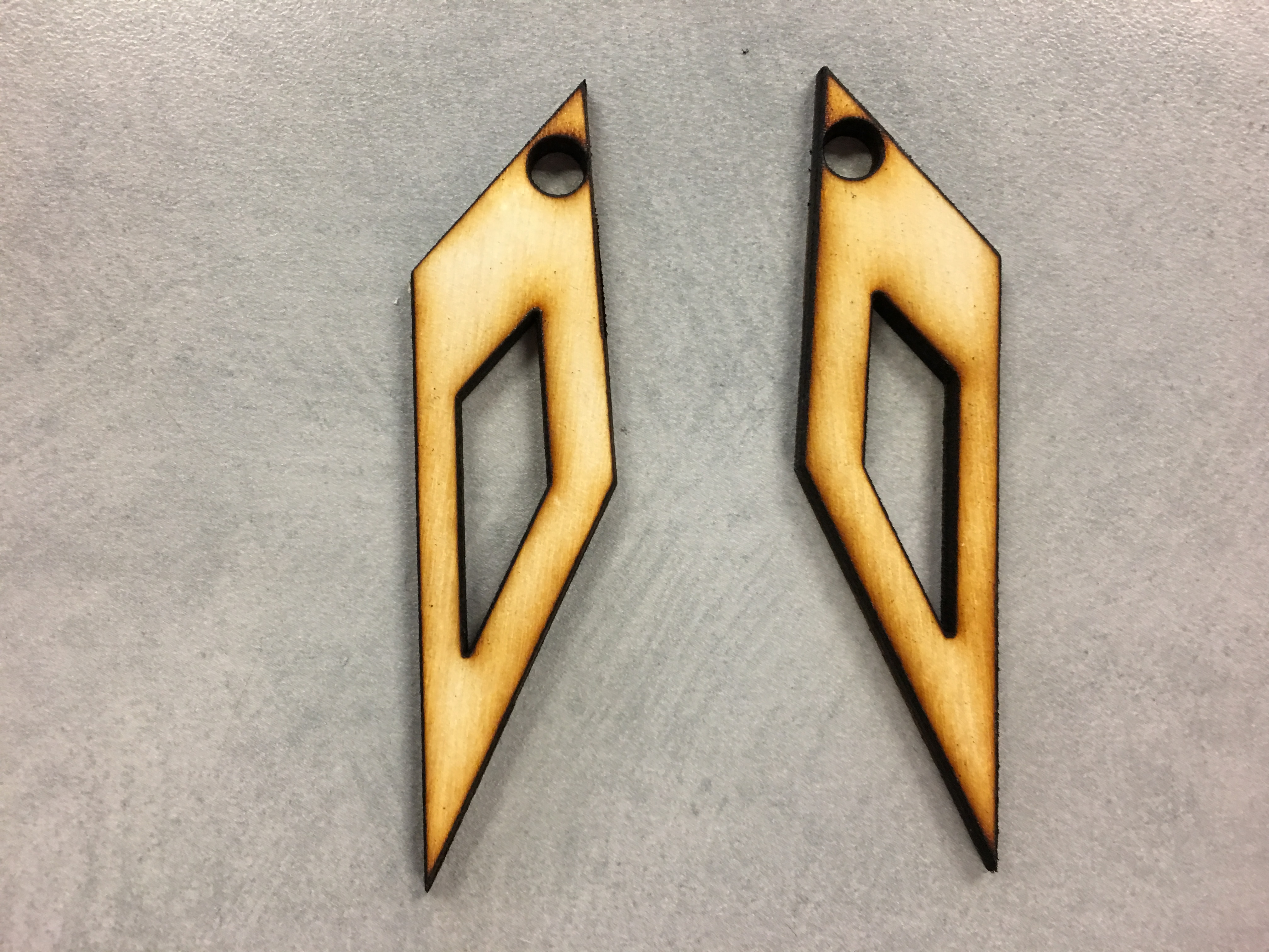 Long Pointy Earrings
