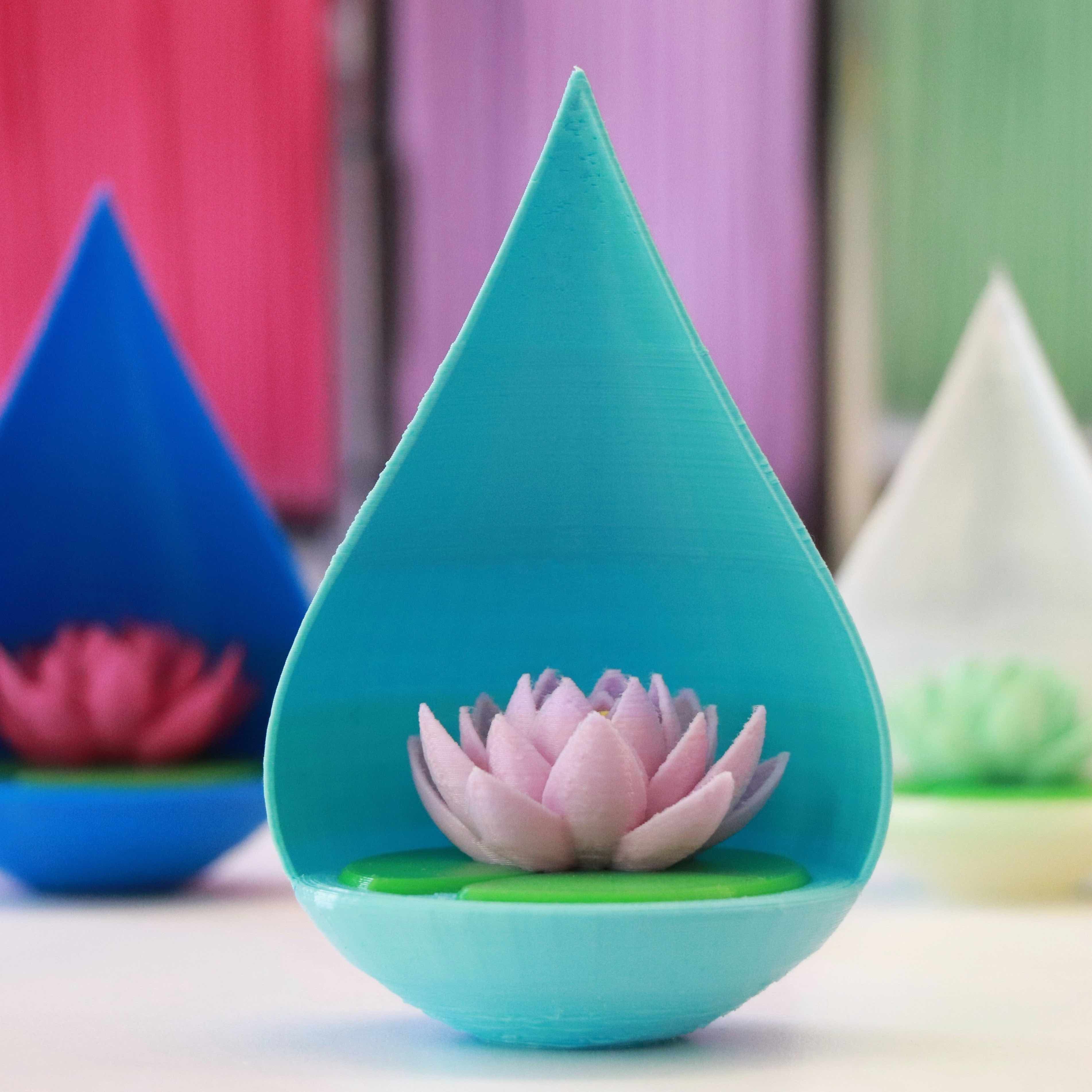 Raindrop Water Lily