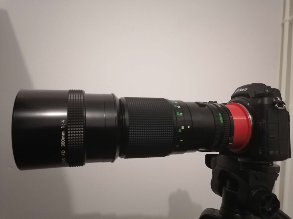 Canon FD Lens to Nikon Z Mount Ring