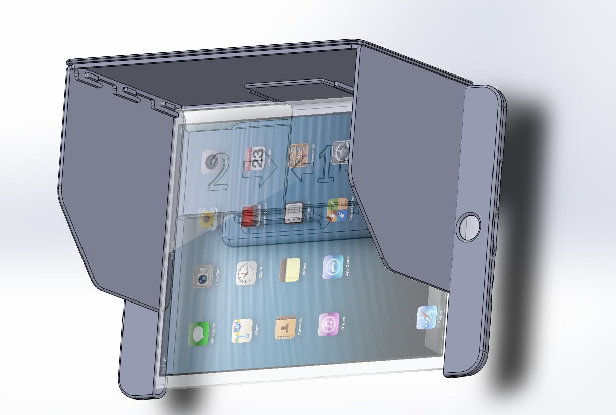 IPad Mini 4 Holder Hood combo for Mavic Pro RC