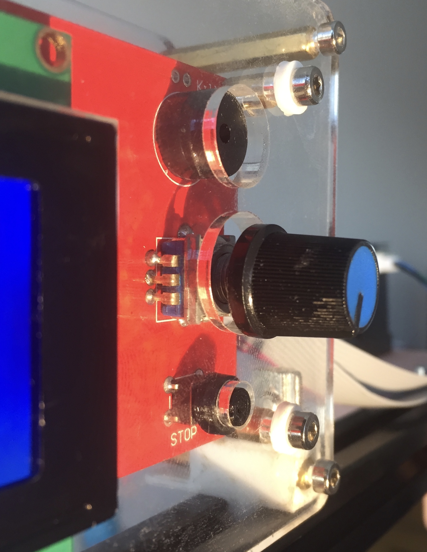 Tevo Tarantula Minimal Reset Button