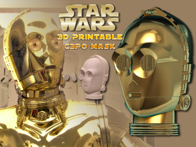C3P0 Wearable Mask (Hi Res)