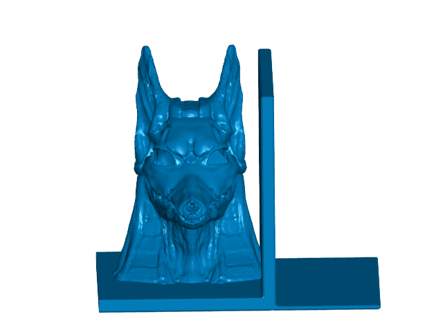 Undead Anubis Bookends (Left and Right)