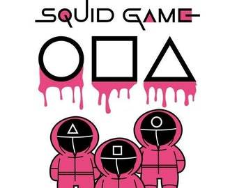Squid Game wall art 2.0