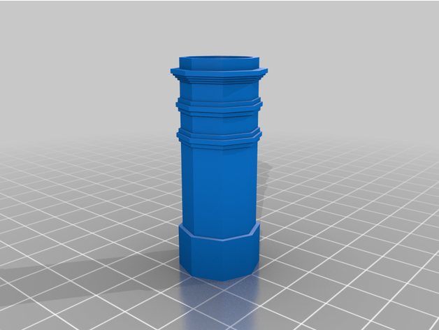 FICHIER pour imprimante 3D : cheminée - poele Featured_preview_Chimney_pot_1