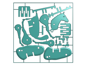 Horse Kit Card 3D model