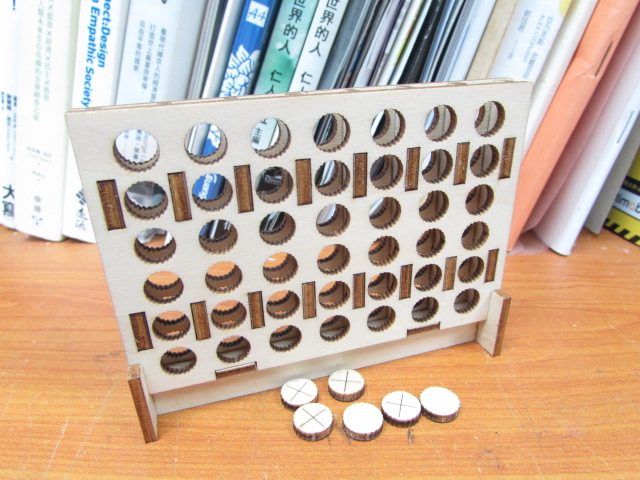 Mini Connect 4 Game Board