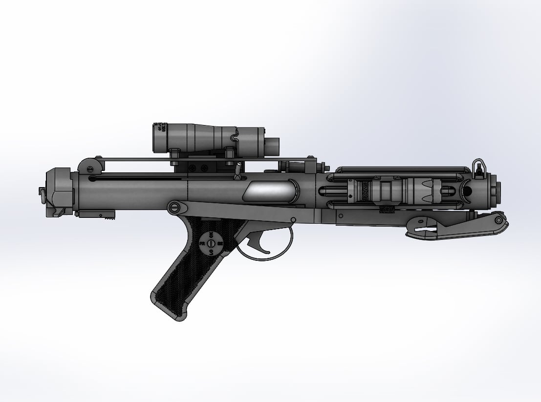 S&T STERLING L2A1 AEG AND ROGUE ONE E-11 CONVERSION