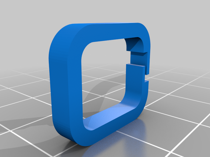 3D Printed plastic rings
