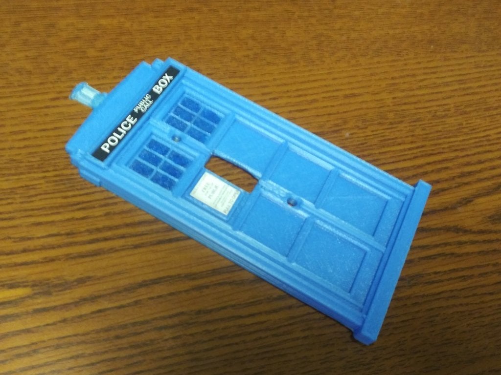 Dr Who Tardis Switch Plate Cover