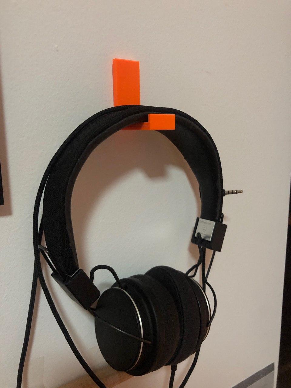 Wall/Desk Over-The-Head Phones Support